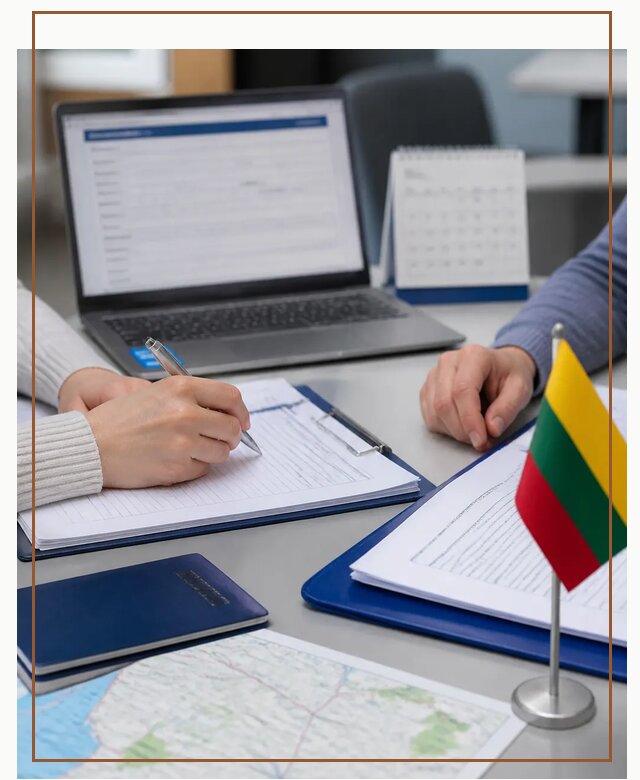 Профессиональное оформление визы в Литву для поездки в Гае