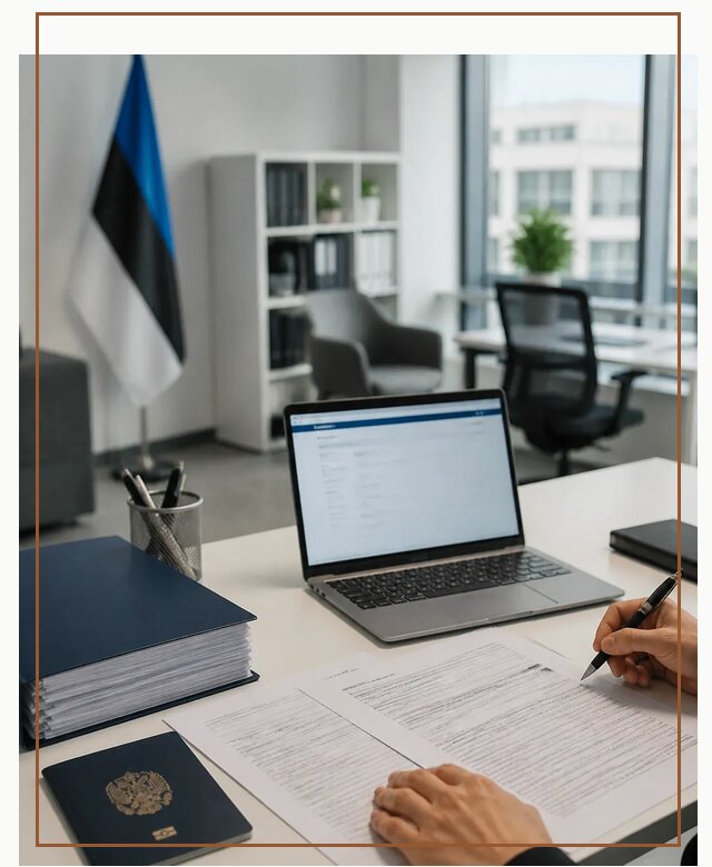 Оформление ВНЖ в Эстонии для переезда и легального проживания в Гае