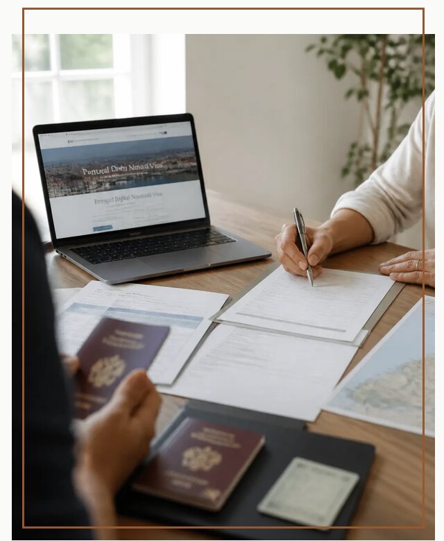 Оформление Digital Nomad и ВНЖ Португалии в Гае