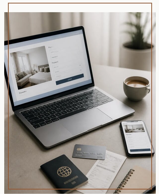 Оплата бронирования Booking и отелей для поездки в Гае