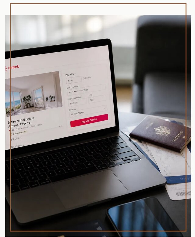 Оплата бронирования Airbnb онлайн для проживания в Гае